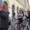 Náměstek ministra na kole