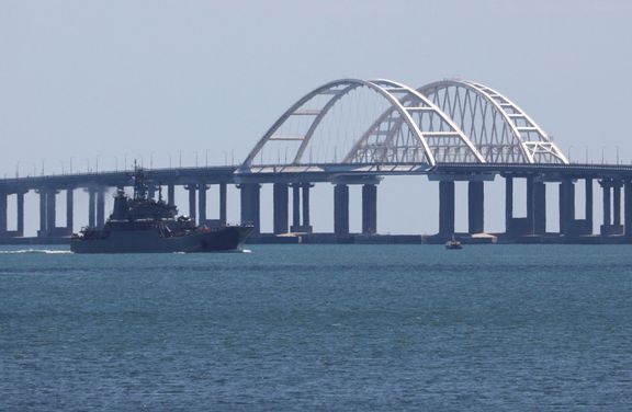 Kerčský most na snímku ze 17. července 2023