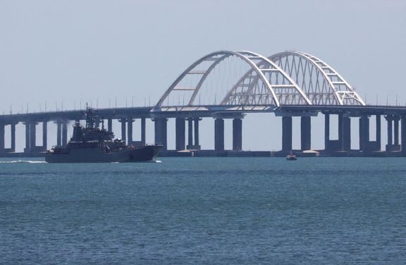 Kerčský most na snímku ze 17. července 2023
