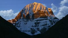 Posvátná hora Mount Kailash v Tibetu