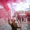 Ukrajina, Kyjev, pohřeb, armáda, anarchista, LGBT, David Chychkan, voják, smrt