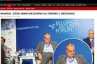 Schwarzenberg šokoval diplomaty, usnul při konferenci