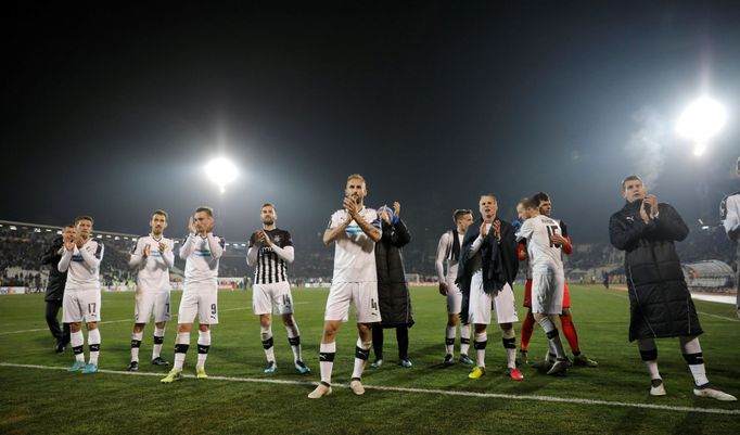 Fotbalisté Plzně v Bělehradu remizovali.