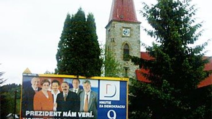 Slovenská předvolební kampaň