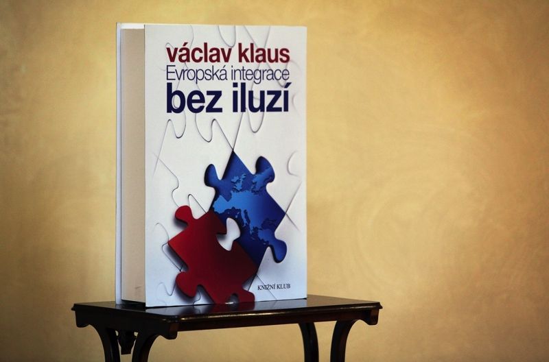Václav Klaus křtí knihu Evropská integrace bez iluzí