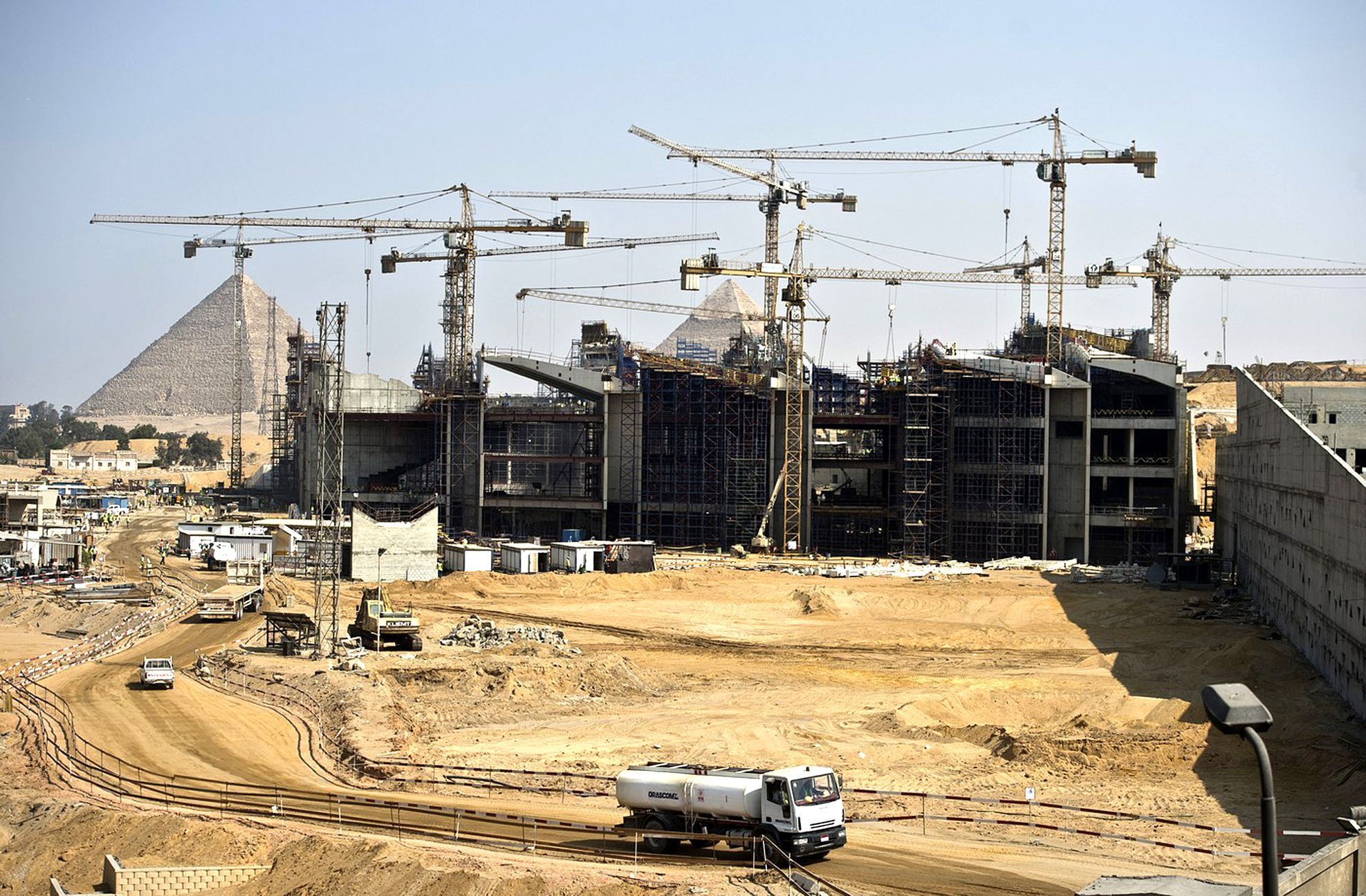 Egypt, Velké Egyptské muzeum, Gíza, otevření