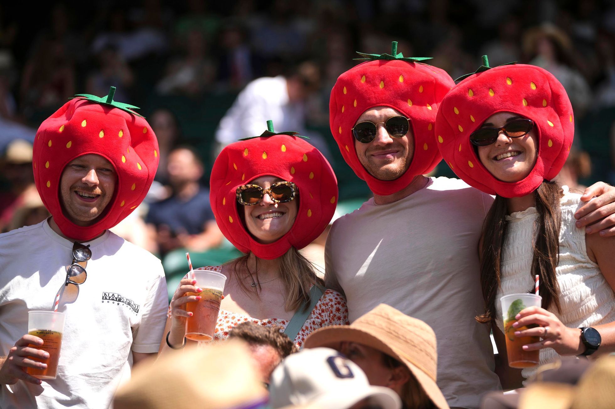 Wimbledon, fanoušci, styl, jahody, 2025