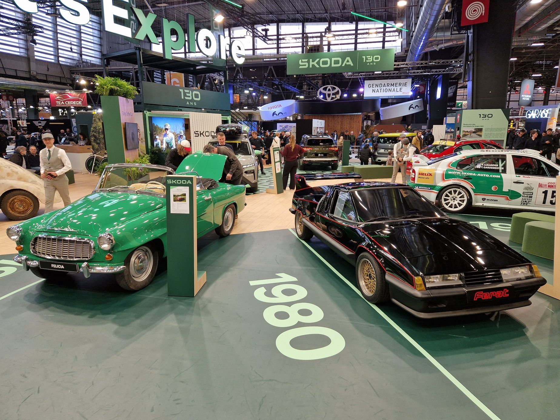 Škoda Auto na Retromobile 2025