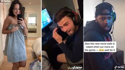 Šaty dolů a sleduj ten výraz. Dámy se na sítích baví novou výzvou