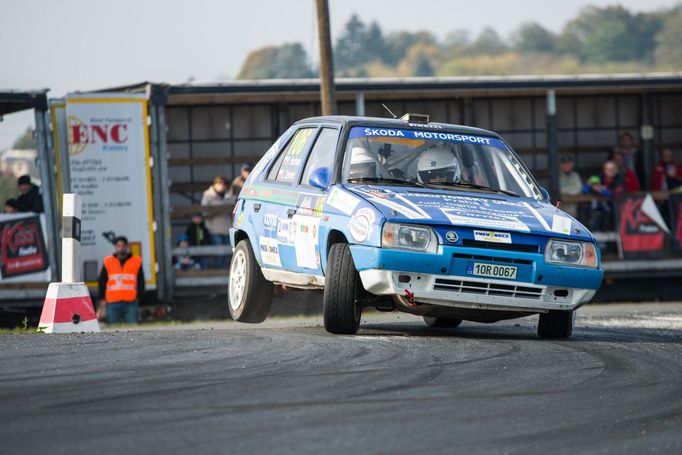 Rallye Klatovy 2015: Pavel Heřman, Škoda Favorit 136L