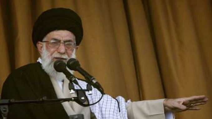 Alí Chameneí na archivním snímku.