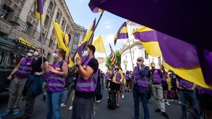 Berlínská iniciativa: bytovou krizi vyřeší vyvlastnění. Cílí na realitní giganty; Zdroj foto: ČTK