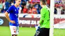 Česká liga: Plzeň - Slavia: Jiří Bílek, Martin Berkovec