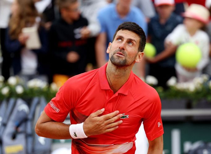 French Open 2022, 4. den (Novak Djokovič)