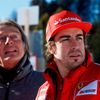 Mítink Ferrari: Alonso a Montezomolo