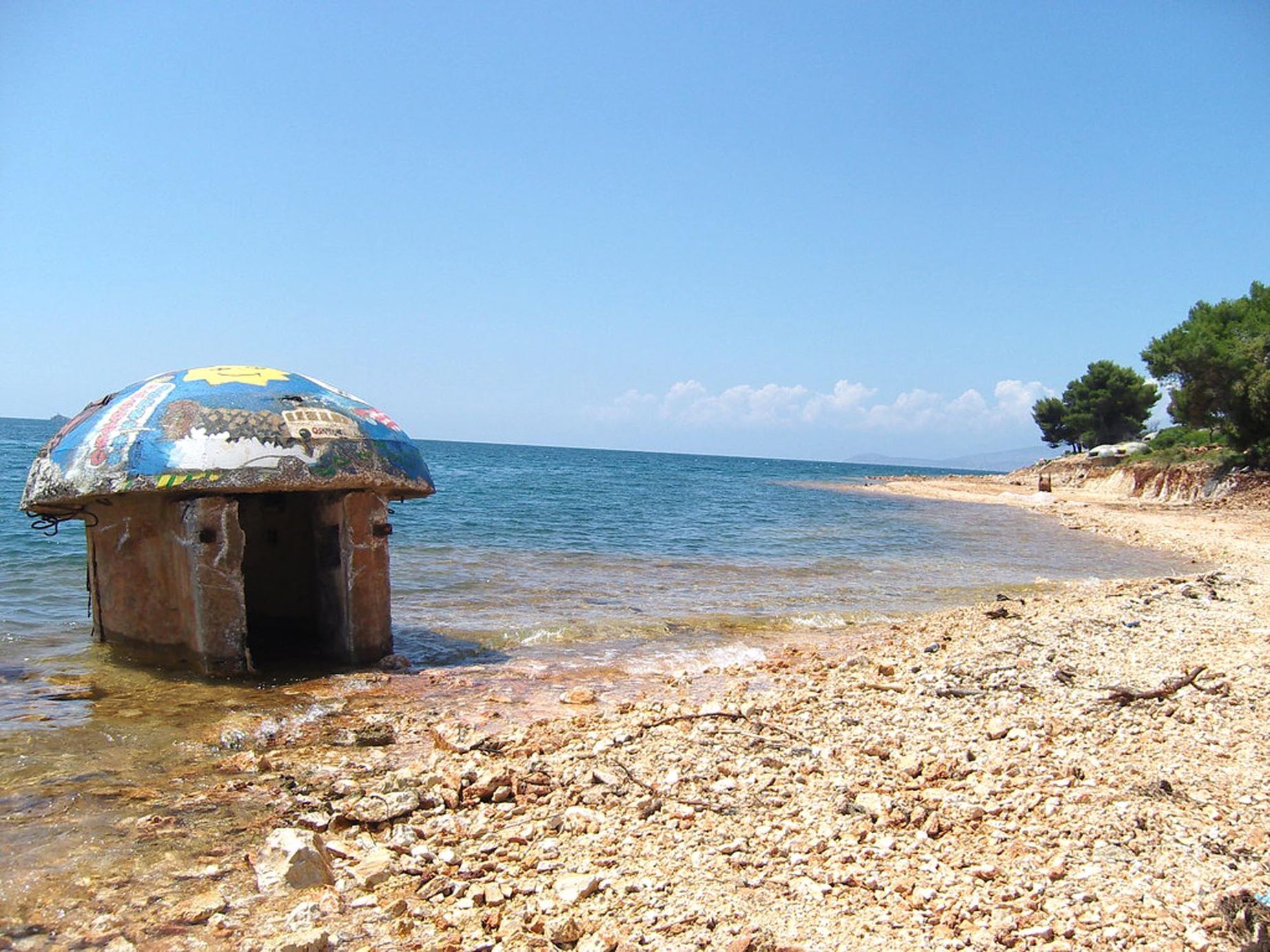 Albánie, bunkry, cestopis
