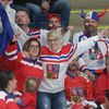 Čeští fanoušci v zápase Česko - Norsko na MS 2019