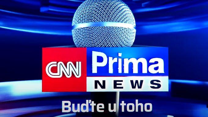 Logo nové zpravodajské televizní stanice Prima CNN.