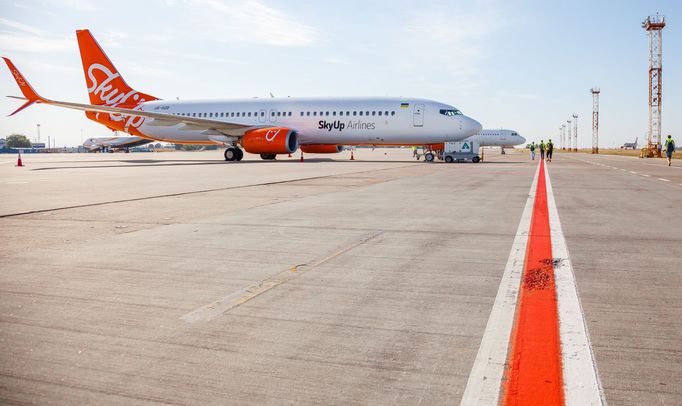 Letouny na ploše Letiště Brno - Tuřany. Současnost