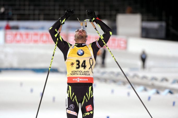 MS v biatlonu, 20 km M: Martin Fourcade slaví vítězství