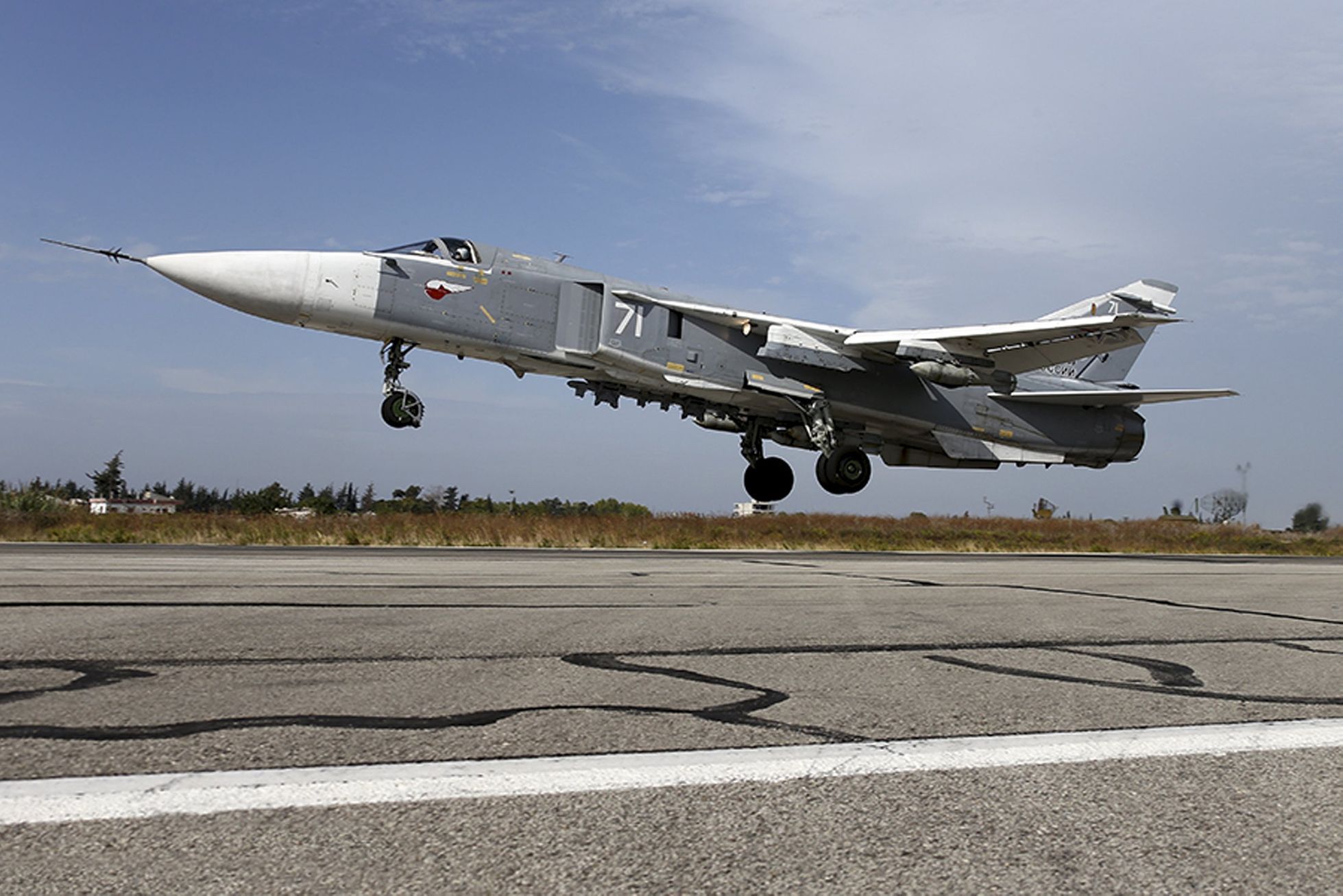 Sýrie - Rusko - Suchoj Su-24