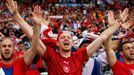 Euro 2016, Česko-Španělsko: čeští fanoušci