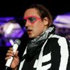 Lead vocalist Win Butler of rock band Arcade Fire performs at the Coachella Valley Music and Arts Festival in Indio
