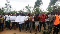 Protesty v Bamendě