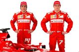 Fernando Alonso, Kimi Räikkönen a Ferrari F 14 T. To má být zaručený recept na první titul Ferrari po šesti letech čekání.