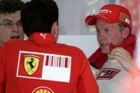 Räikkönen ovládl kvalifikaci, dotíral na něj Alonso