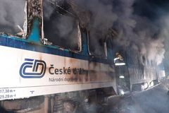 Požár vagonu zastavil provoz na trati na Vyškovsku, cestující evakuovali