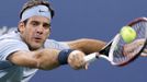 Juan Martin Del Potro na tenisovém US Open