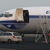 Boeing v retro kabátě