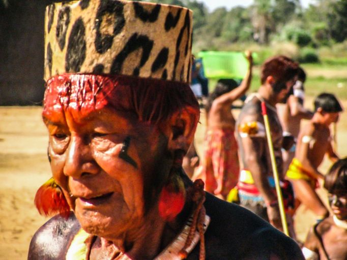 Amazonští indiáni, jak je během svých cest a pobytů v Jižní Americe zachytil Mnislav Zelený-Atapana.