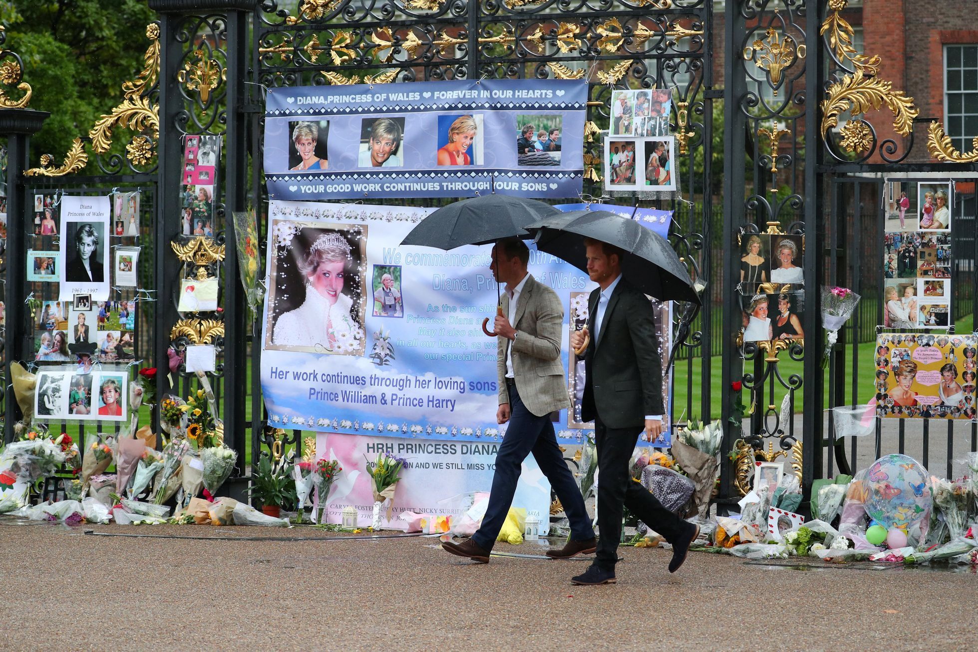 Lady Diana, 20.let od úmrtí, Londýn