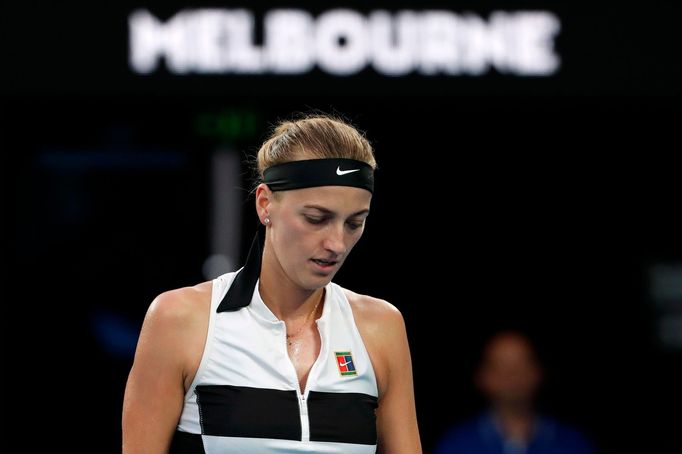 Petra Kvitová ve finále Australian Open 2019.