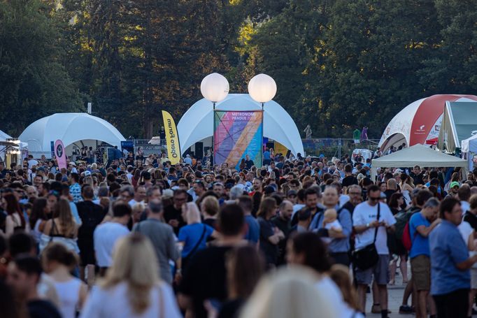 Snímek z festivalu Metronome.