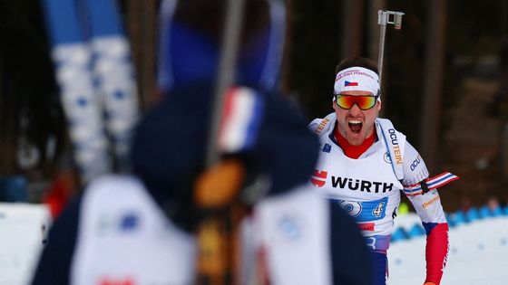 MS v biatlonu 2025, smíšená štafeta: Michal Krčmář