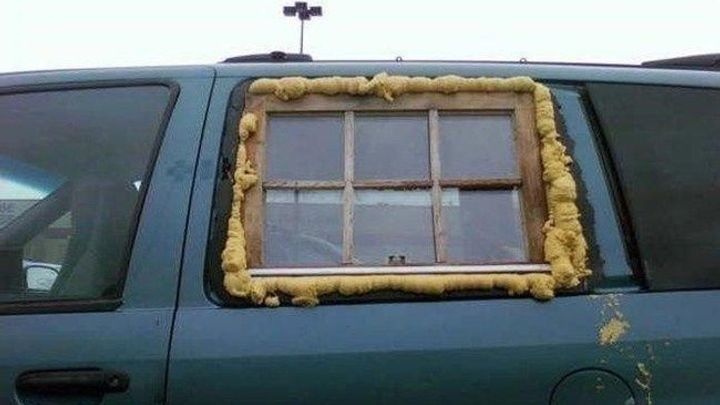 Kreativní automechanika pro pokročilé: další "skvělé" zlepšováky domácích kutilů; Zdroj foto: Pinterest / eBaumsWorld