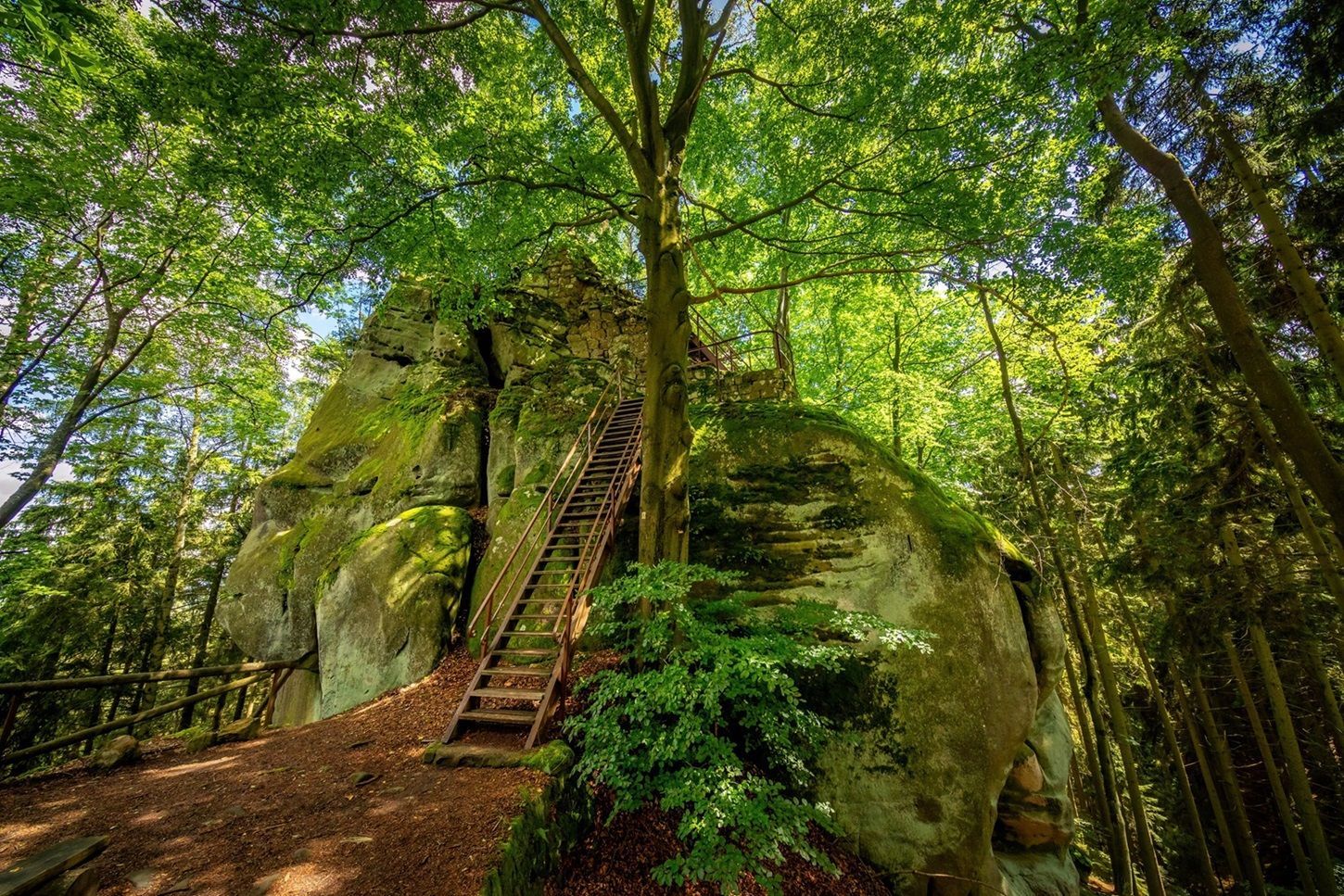 Adršpach skalní útvary