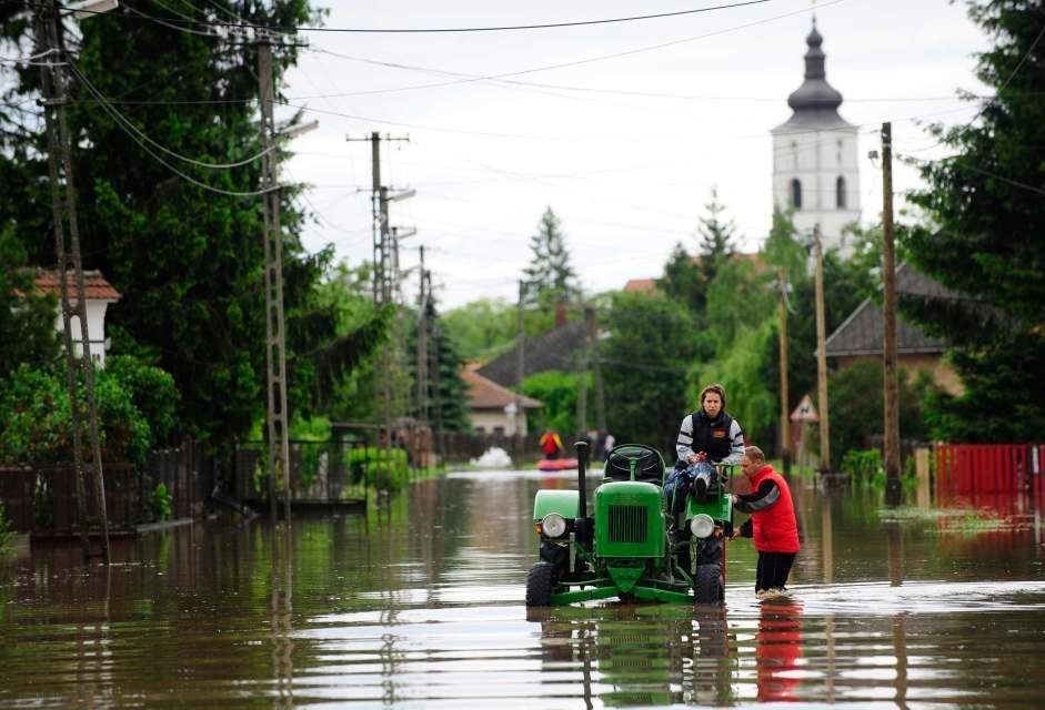 Povodně v Maďarsku