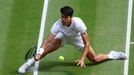 Carlos Alcaraz ve finále Wimbledonu