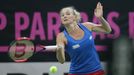 Kateřina Siniaková ve finále Fed Cupu 2018 Česko - USA