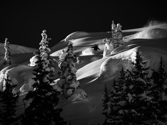 Michal Brouček: horské fotografie (snowboard, lyžování, horolezectví)