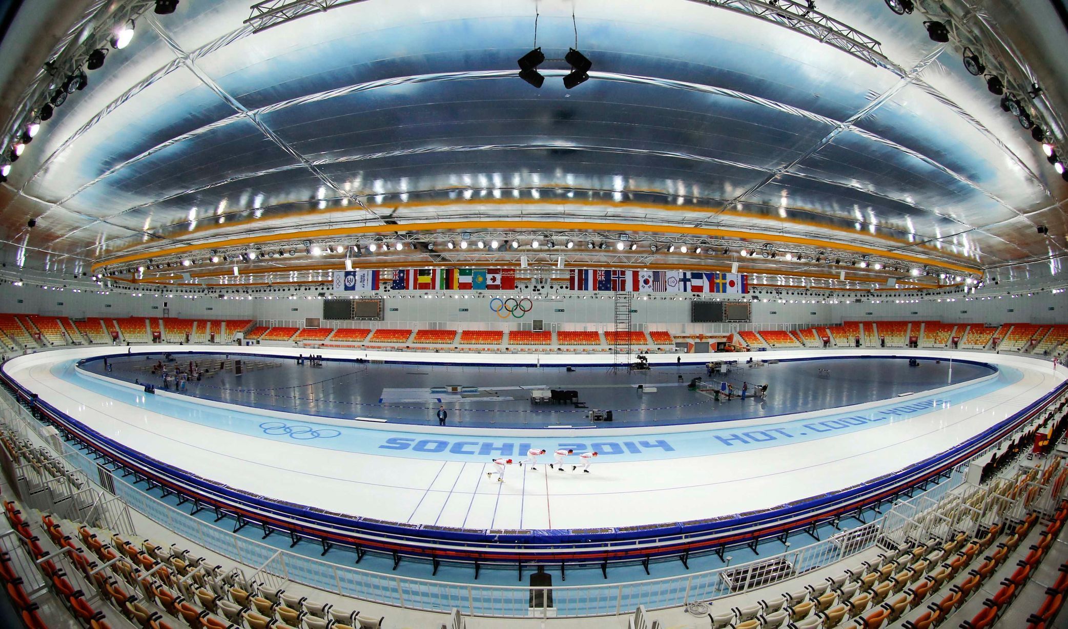 Rychlobruslařská Adler Arena  v Soči