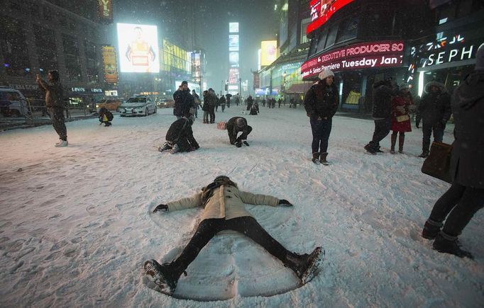 Times Square v New Yorku.