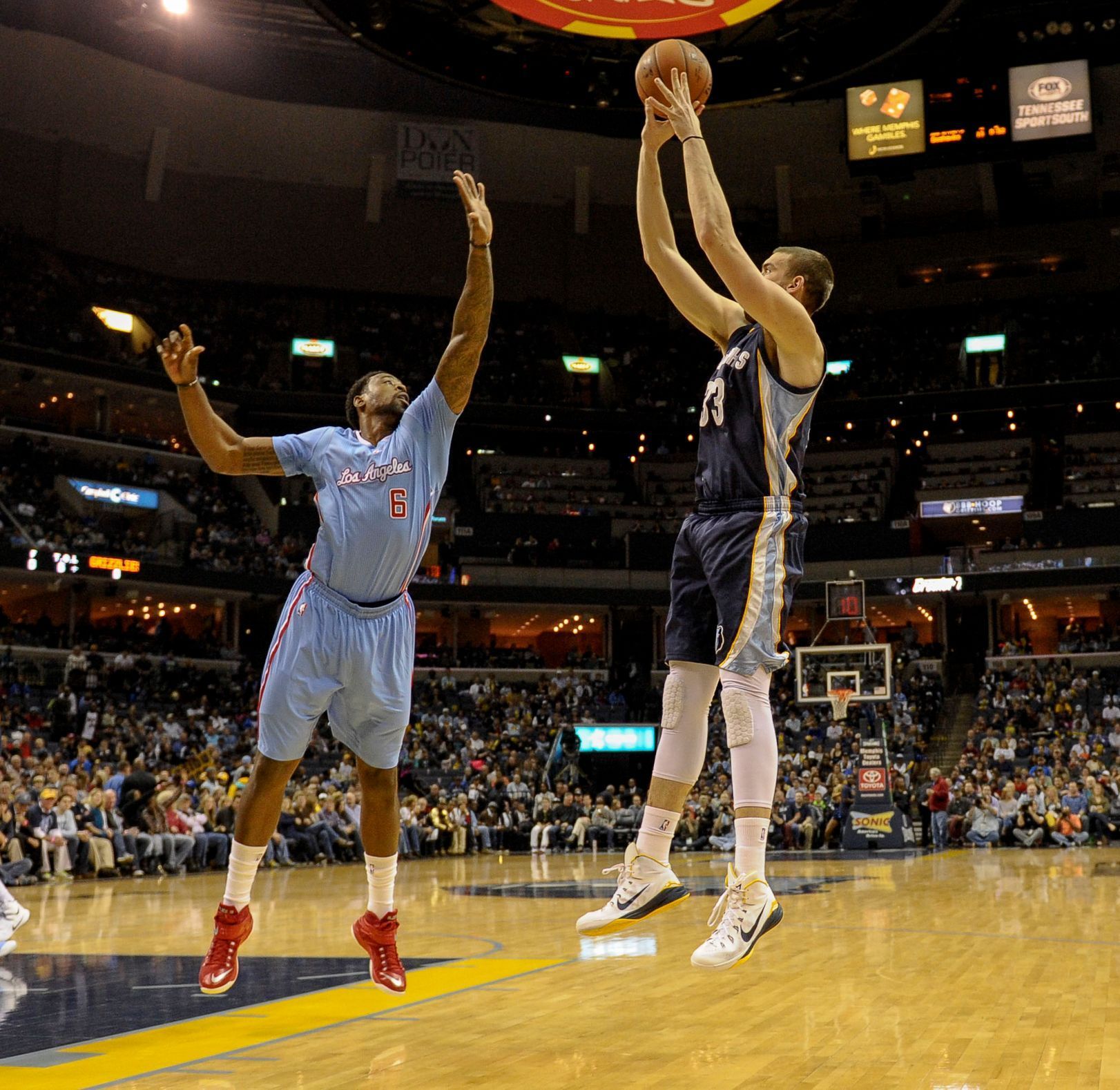 NBA: Los Angeles Clippers at Memphis Grizzlies (Marc Gasol)