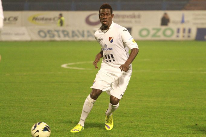 Ostrava vs. Jablonec, utkání Synot ligy (Mensah)