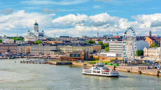 Finské hlavní město Helsinky, ilustrační foto.