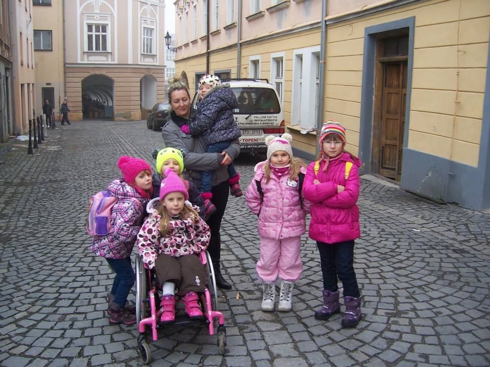 Baletka na vozíku - Karolínka Dejová